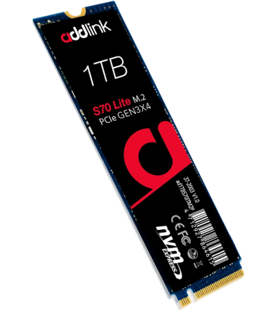 Addlink S70 Lite 1TB PCIe Gen 3.0 x4 NVMe SSD